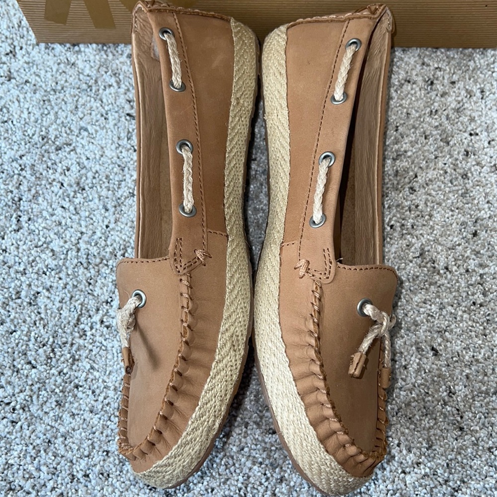 NIB AUTH UGG CHIVON FLAT CHESTNUT - Picture 2 of 8